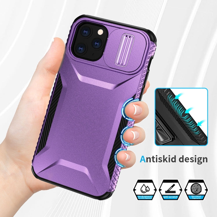 For iPhone 11 Pro Max Sliding Camshield Phone Case