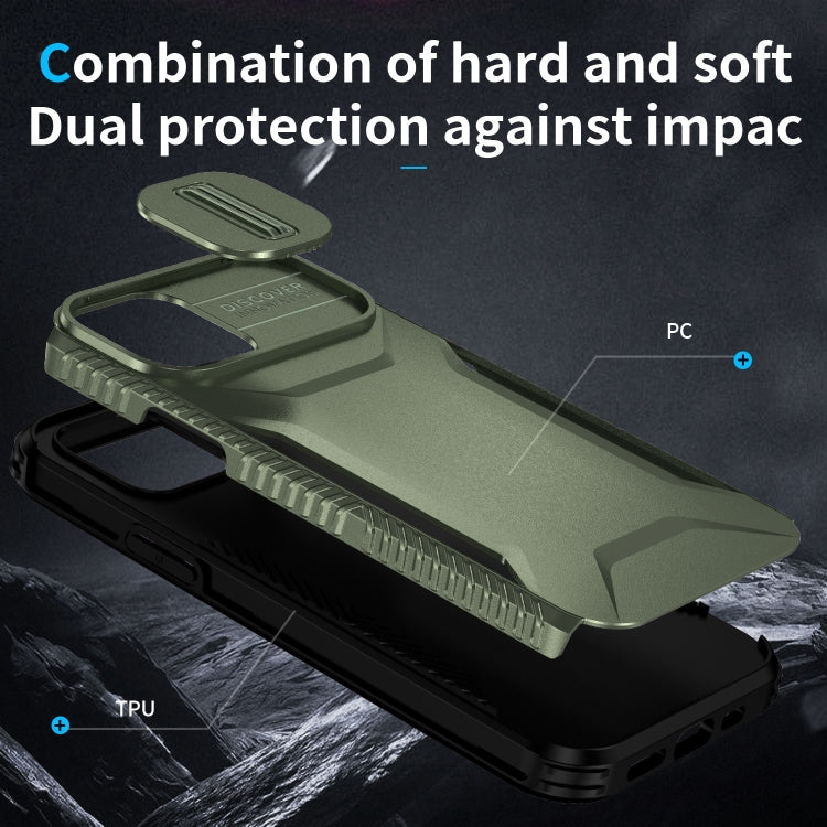 For iPhone 12 Sliding Camshield Phone Case