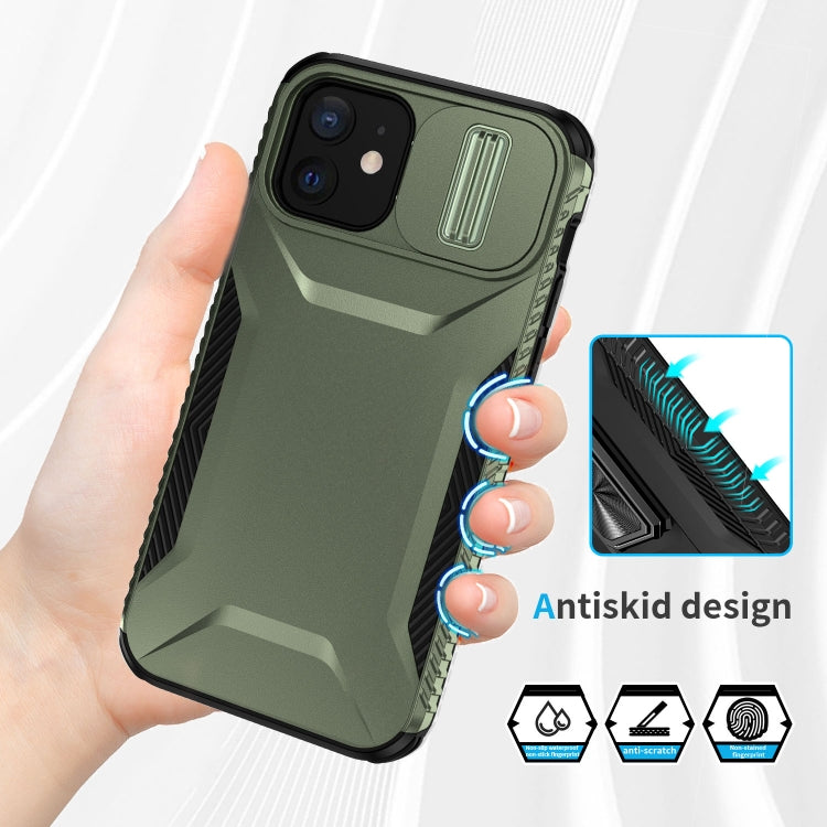 For iPhone 12 Sliding Camshield Phone Case