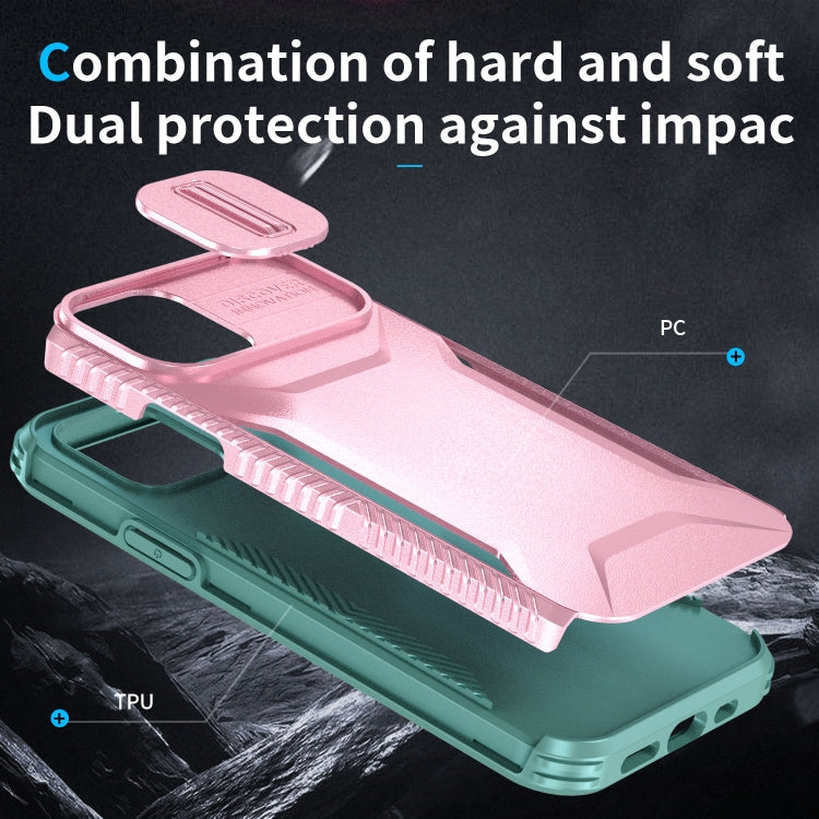 For iPhone 12 Sliding Camshield Phone Case