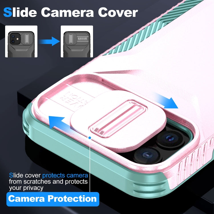 For iPhone 12 Sliding Camshield Phone Case