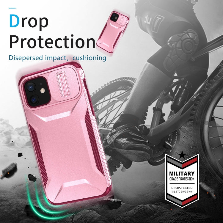 For iPhone 12 Sliding Camshield Phone Case