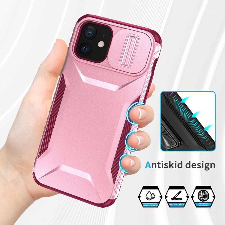 For iPhone 12 Sliding Camshield Phone Case