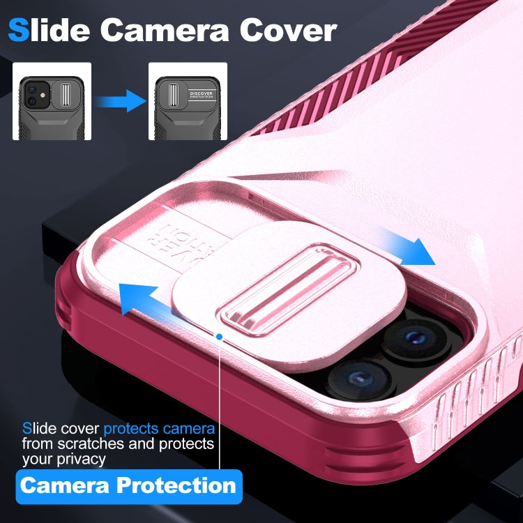 For iPhone 12 Sliding Camshield Phone Case