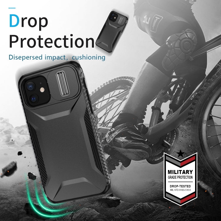 For iPhone 12 Sliding Camshield Phone Case