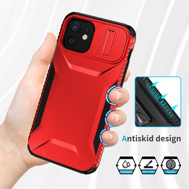 For iPhone 12 Sliding Camshield Phone Case