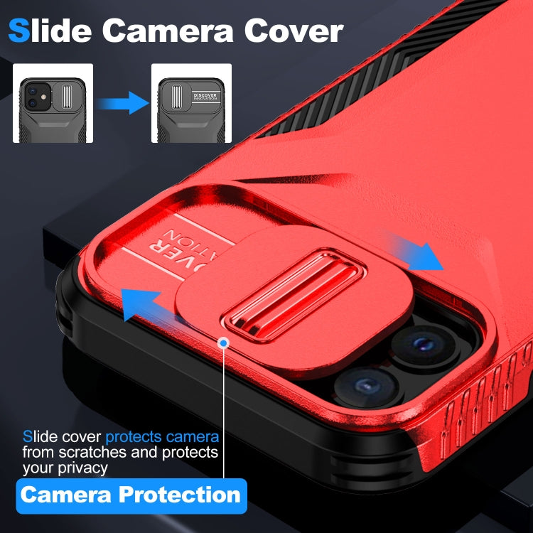For iPhone 12 Sliding Camshield Phone Case