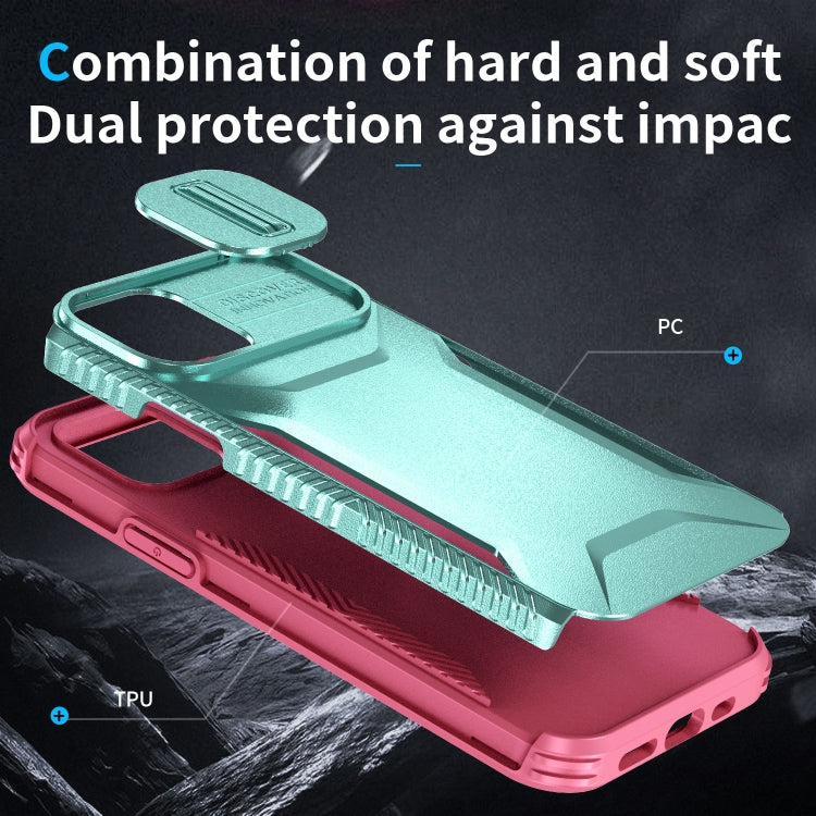 For iPhone 12 Sliding Camshield Phone Case