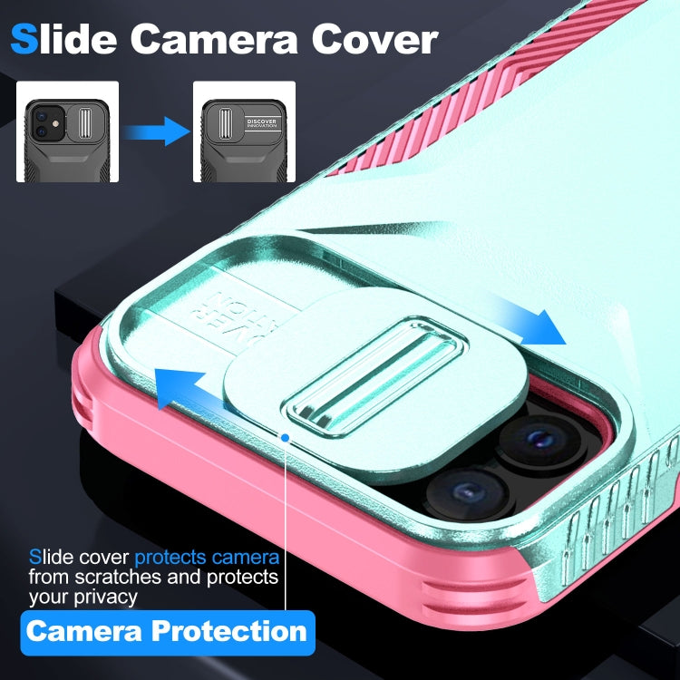 For iPhone 12 Sliding Camshield Phone Case