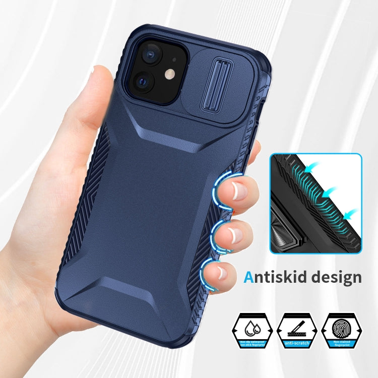For iPhone 12 Sliding Camshield Phone Case