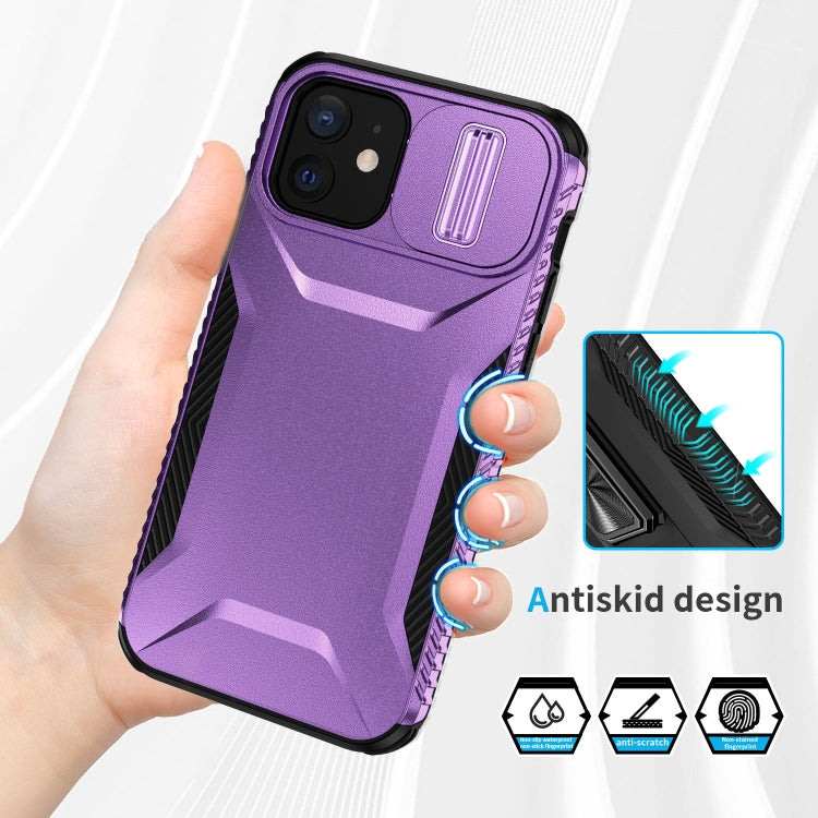 For iPhone 12 Sliding Camshield Phone Case