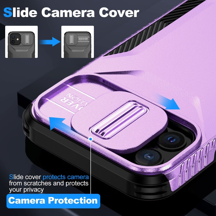 For iPhone 12 Sliding Camshield Phone Case