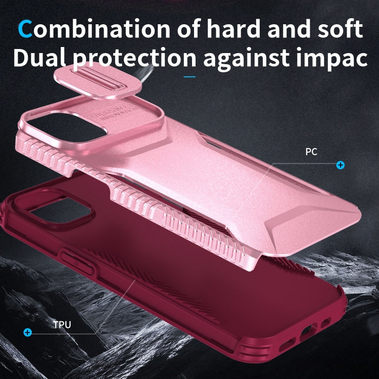 For iPhone 14 / 13 Sliding Camshield Phone Case