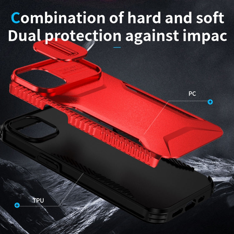 For iPhone 14 / 13 Sliding Camshield Phone Case