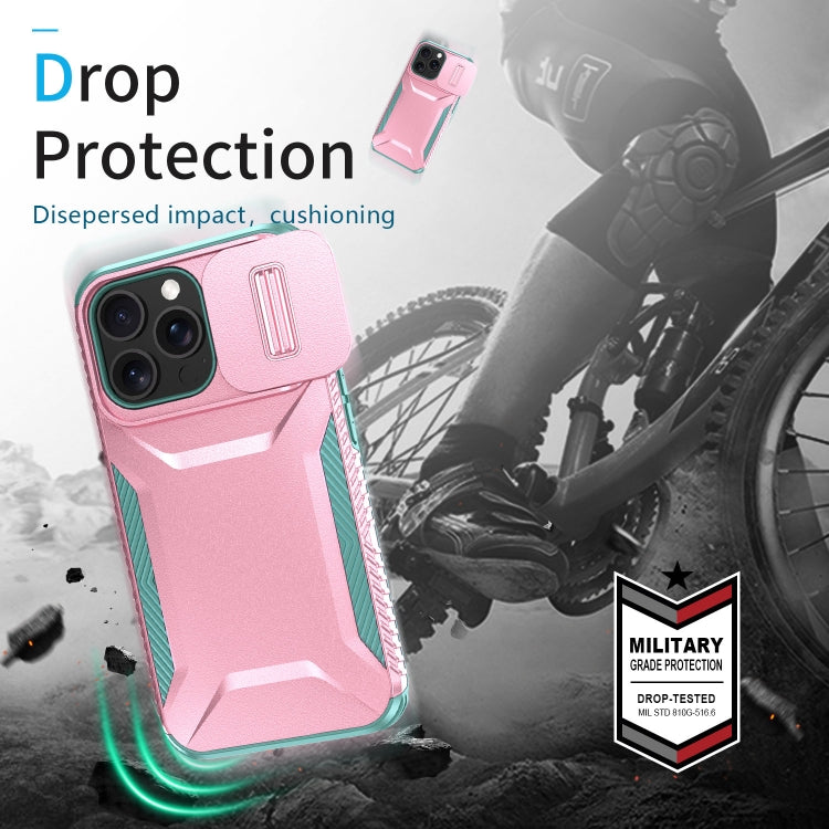 For iPhone 13 Pro Sliding Camshield Phone Case