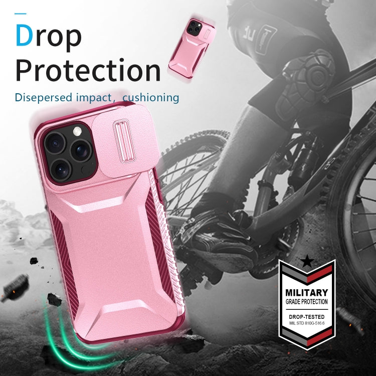 For iPhone 13 Pro Sliding Camshield Phone Case