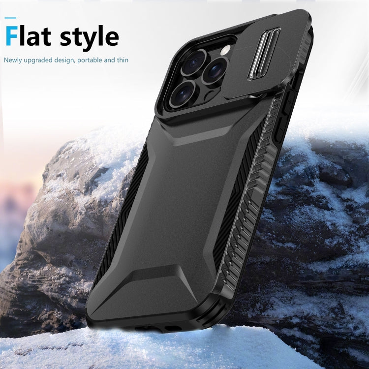 For iPhone 13 Pro Sliding Camshield Phone Case