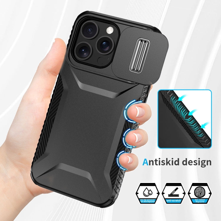 For iPhone 13 Pro Sliding Camshield Phone Case