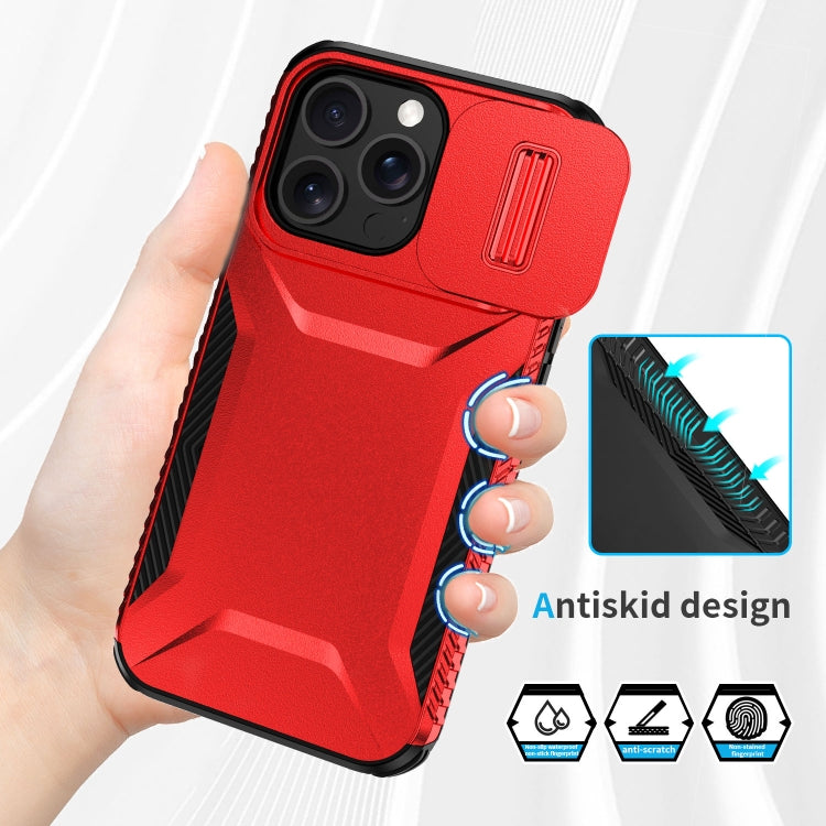 For iPhone 13 Pro Sliding Camshield Phone Case