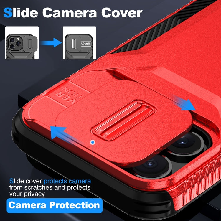 For iPhone 13 Pro Sliding Camshield Phone Case