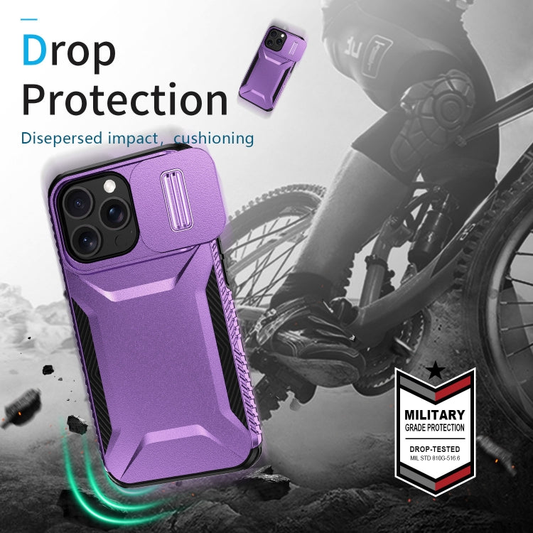 For iPhone 13 Pro Sliding Camshield Phone Case