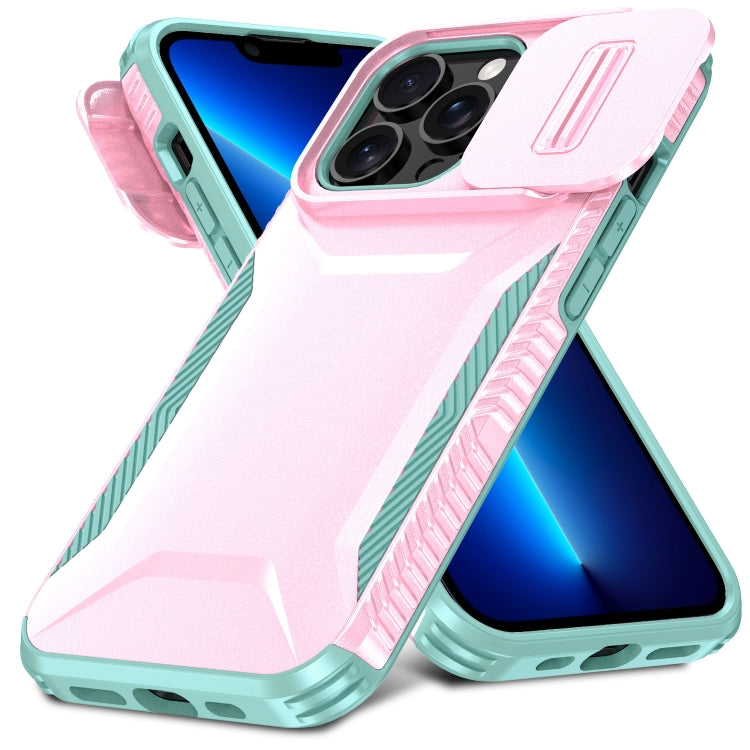 For iPhone 13 Pro Max Sliding Camshield Phone Case