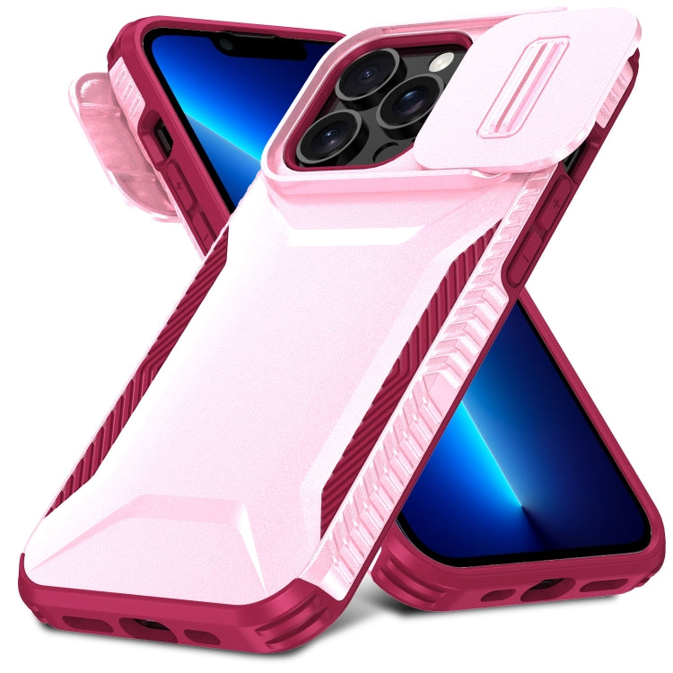 For iPhone 13 Pro Max Sliding Camshield Phone Case