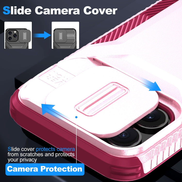For iPhone 13 Pro Max Sliding Camshield Phone Case