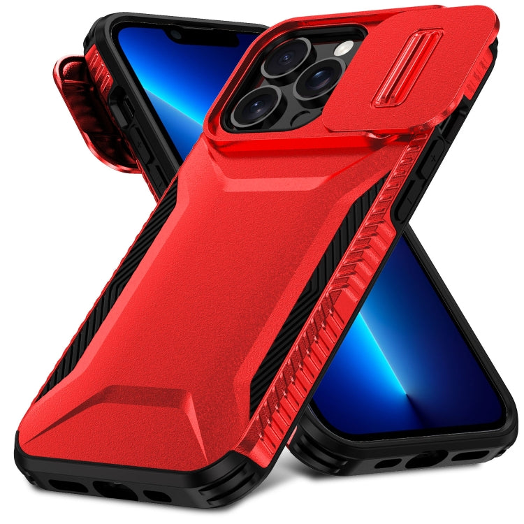 For iPhone 13 Pro Max Sliding Camshield Phone Case