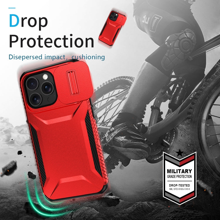 For iPhone 13 Pro Max Sliding Camshield Phone Case