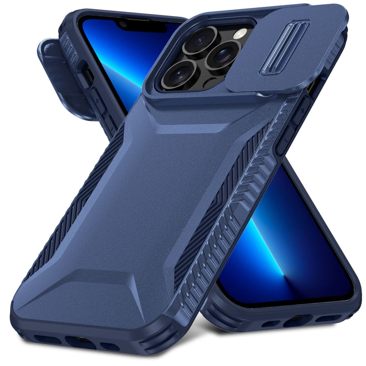 For iPhone 13 Pro Max Sliding Camshield Phone Case