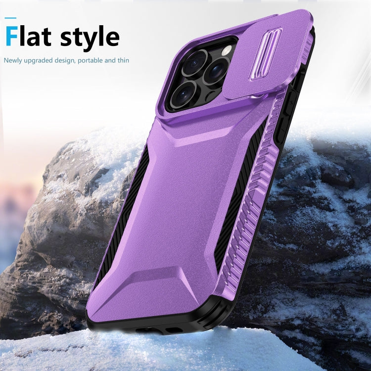 For iPhone 13 Pro Max Sliding Camshield Phone Case
