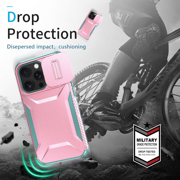 For iPhone 14 Pro Sliding Camshield Phone Case