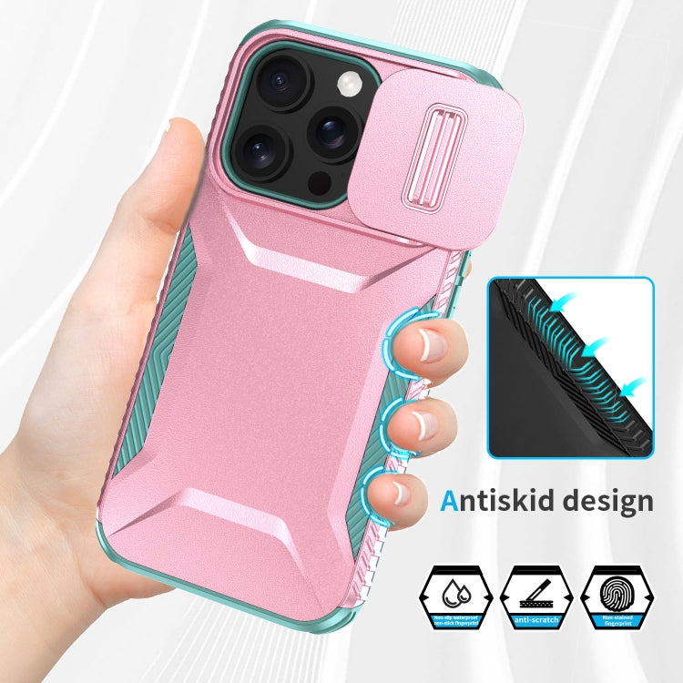 For iPhone 14 Pro Sliding Camshield Phone Case