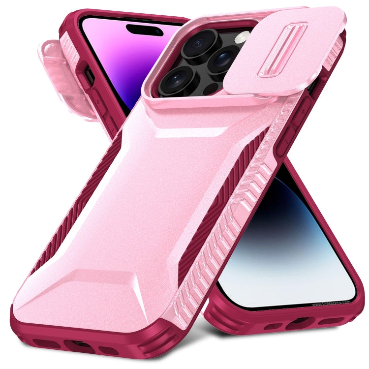 For iPhone 14 Pro Sliding Camshield Phone Case