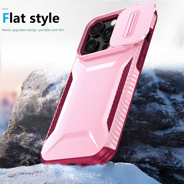 For iPhone 14 Pro Sliding Camshield Phone Case