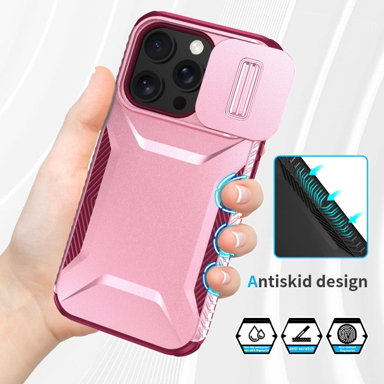 For iPhone 14 Pro Sliding Camshield Phone Case