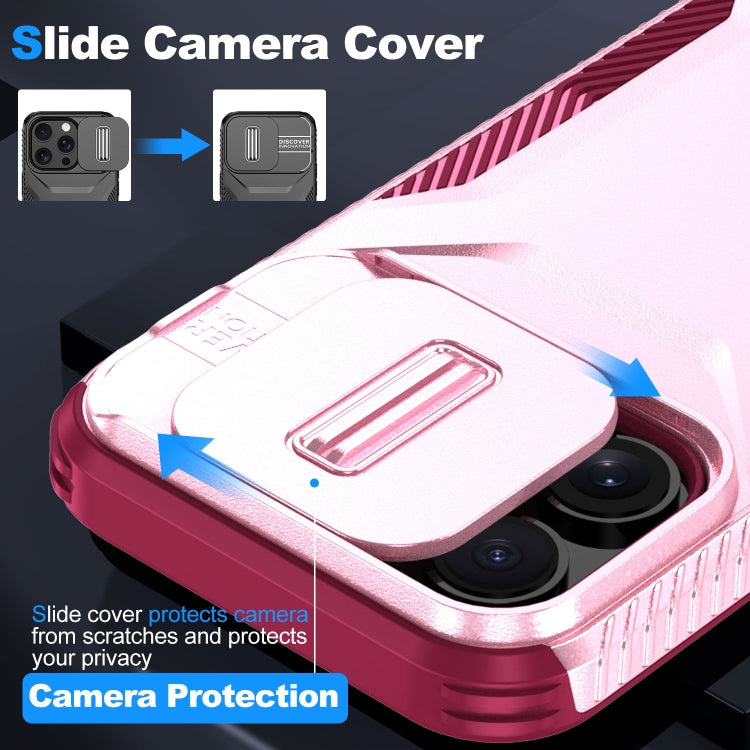 For iPhone 14 Pro Sliding Camshield Phone Case