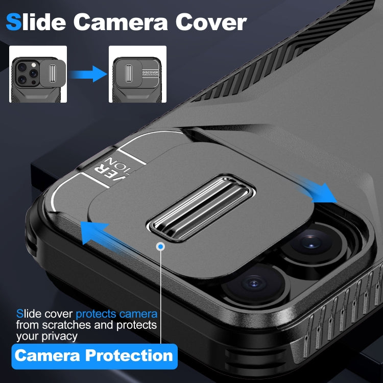 For iPhone 14 Pro Sliding Camshield Phone Case