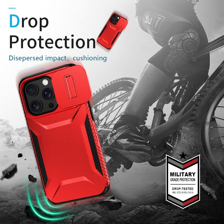 For iPhone 14 Pro Sliding Camshield Phone Case