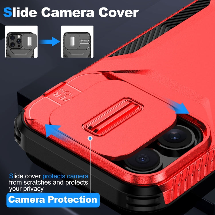 For iPhone 14 Pro Sliding Camshield Phone Case