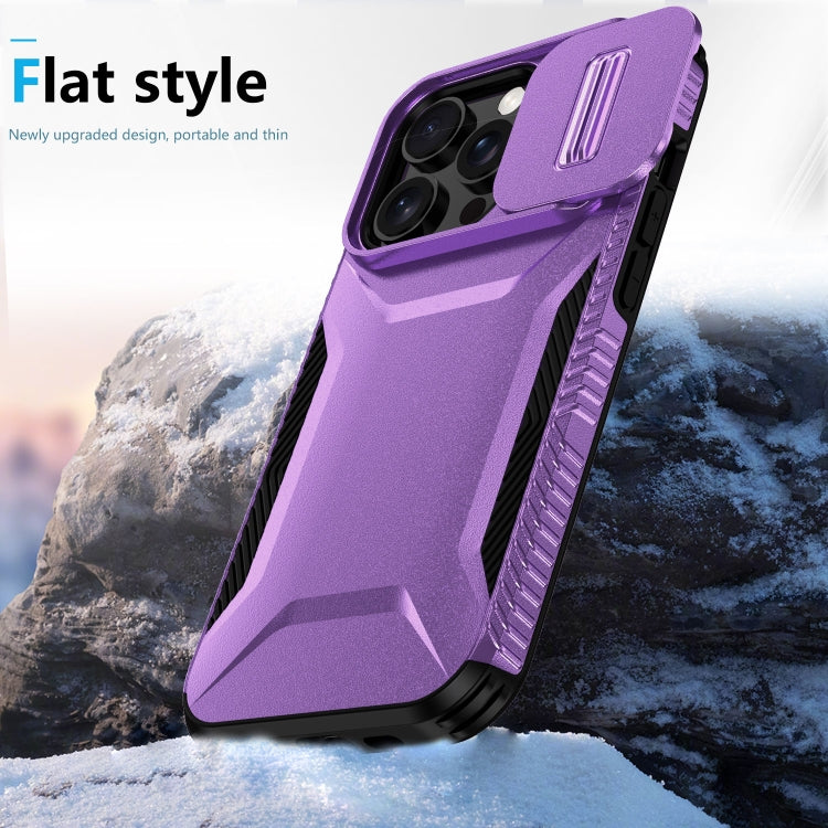 For iPhone 14 Pro Sliding Camshield Phone Case