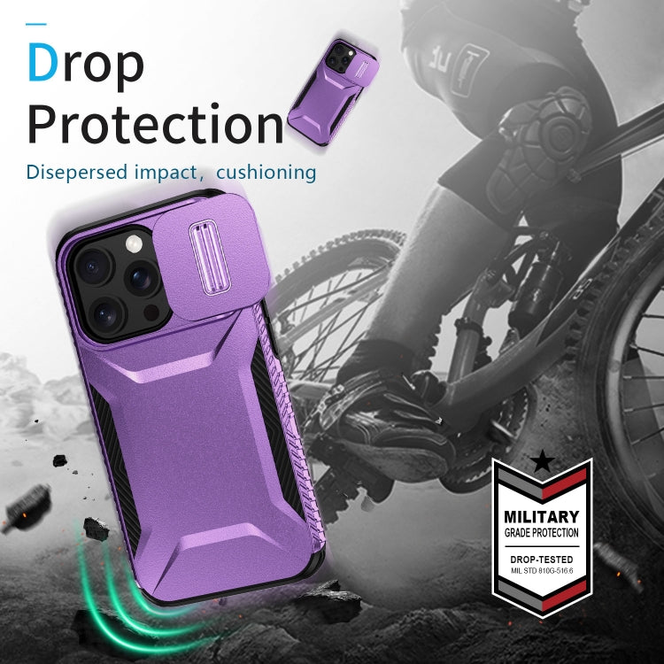For iPhone 14 Pro Sliding Camshield Phone Case