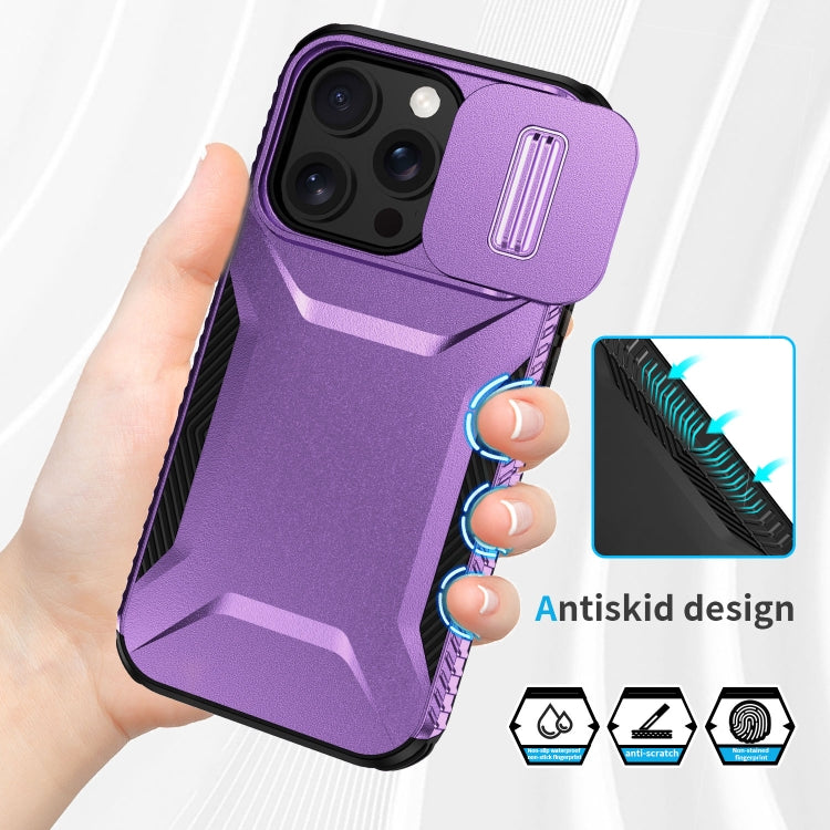For iPhone 14 Pro Sliding Camshield Phone Case