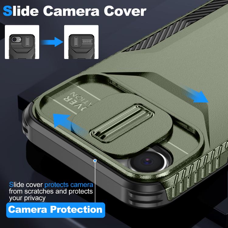 For iPhone 17e / 16e Sliding Camshield Phone Case