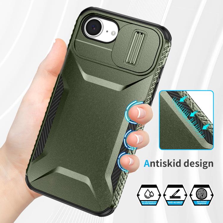 For iPhone 17e / 16e Sliding Camshield Phone Case