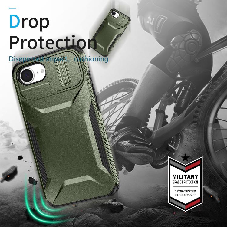 For iPhone 17e / 16e Sliding Camshield Phone Case