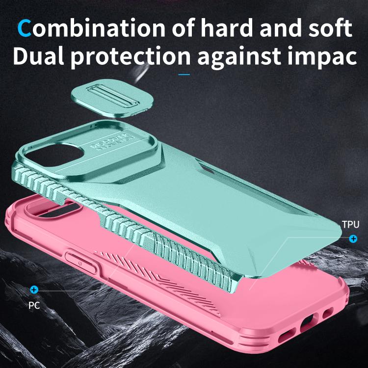 For iPhone 17e / 16e Sliding Camshield Phone Case