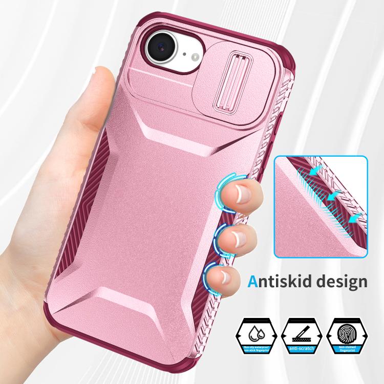 For iPhone 17e / 16e Sliding Camshield Phone Case