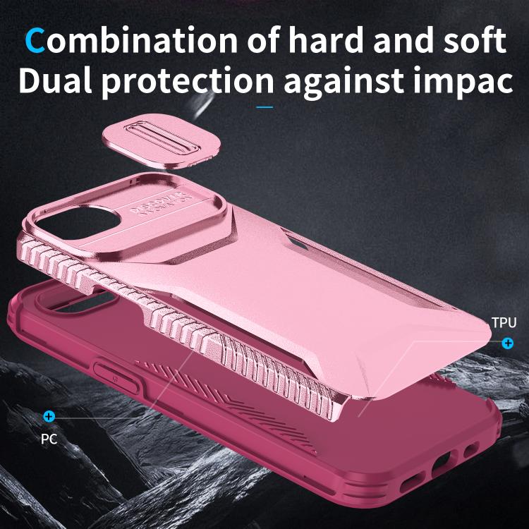 For iPhone 17e / 16e Sliding Camshield Phone Case